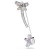 Broche Ariana Grande x Swarovski con cortes variados, libélula, multicolor, chapado en rodio Broche Ariana Grande x Swarovski con cortes variados, libélula, multicolor, chapado en rodio