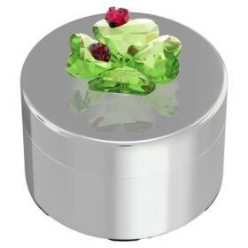 Caja decorativa «Idyllia» con trébol y mariquita
