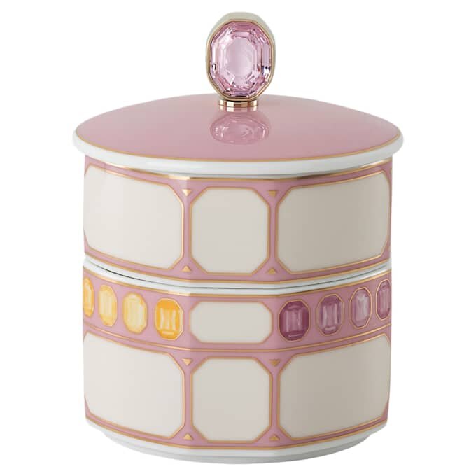 Caja Idyllia de porcelana, rosa Caja Idyllia de porcelana, rosa