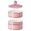 Caja Signum de porcelana, pequeña, rosa Caja Signum de porcelana, pequeña, rosa