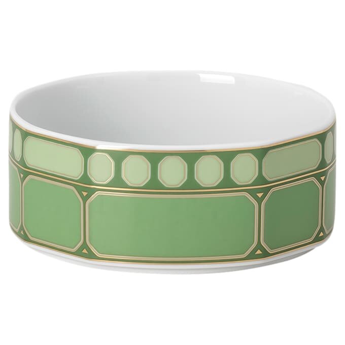 Caja Signum de porcelana, verde Caja Signum de porcelana, verde