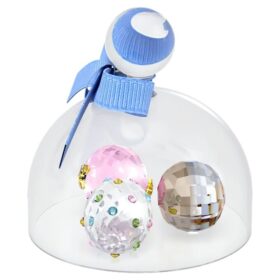 Campana de cristal con huevos Idyllia