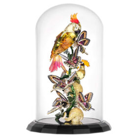 Campana de cristal «Idyllia Birds and Butterflies»