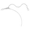 Colgante Ariana Grande x Swarovski con cortes variados, corazón, blanco, chapado en rodio Colgante Ariana Grande x Swarovski con cortes variados, corazón, blanco, chapado en rodio
