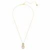 Colgante Chroma con corte en cojín, multicolor, chapado en tono dorado Colgante Chroma con corte en cojín, multicolor, chapado en tono dorado