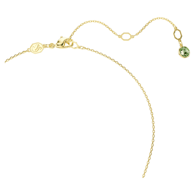 Colgante Chroma con corte en cojín, multicolor, chapado en tono dorado Colgante Chroma con corte en cojín, multicolor, chapado en tono dorado
