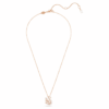 Colgante de cisne con cortes mixtos, cisne, rosa Colgante de cisne con cortes mixtos, cisne, rosa