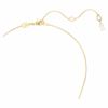 Colgante de serpiente con perla de cristal, cortes variados, Año de la Serpiente, blanco, chapado en tono dorado Colgante de serpiente con perla de cristal, cortes variados, Año de la Serpiente, blanco, chapado en tono dorado