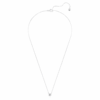 Colgante Eternity con diamantes cultivados en laboratorio, 0,5 quilates en total, forma redonda, plata de ley Colgante Eternity con diamantes cultivados en laboratorio, 0,5 quilates en total, forma redonda, plata de ley