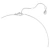 Colgante Eternity con diamantes cultivados en laboratorio, 0,5 quilates en total, forma redonda, plata de ley Colgante Eternity con diamantes cultivados en laboratorio, 0,5 quilates en total, forma redonda, plata de ley