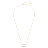 Colgante Eternity con diamantes cultivados en laboratorio de 0,35 ct en total, formas variadas, oro amarillo de 14K Colgante Eternity con diamantes cultivados en laboratorio de 0,35 ct en total, formas variadas, oro amarillo de 14K