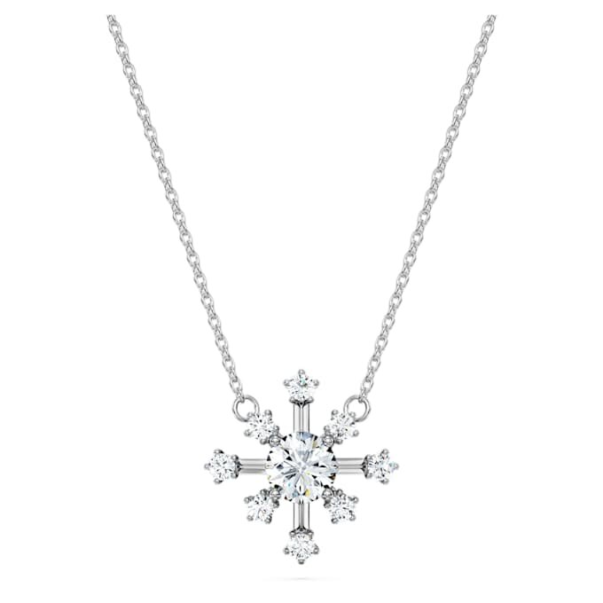 Colgante Galaxy con diamantes cultivados en laboratorio, 0,5 ct en total, forma redonda, oro blanco de 14K Colgante Galaxy con diamantes cultivados en laboratorio, 0,5 ct en total, forma redonda, oro blanco de 14K