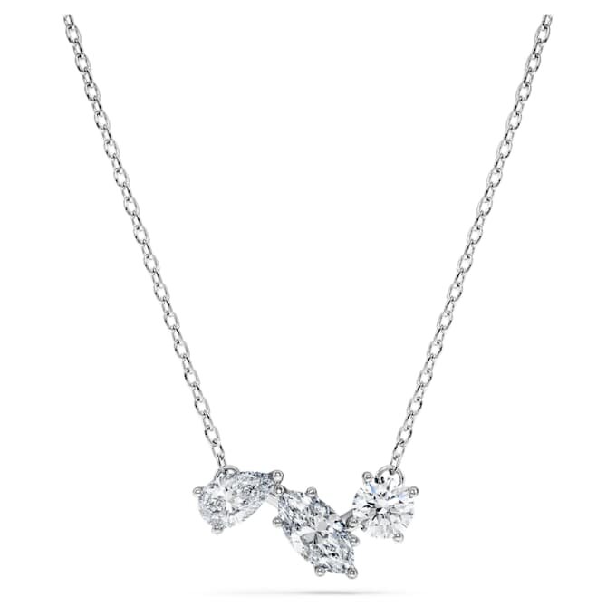 Colgante «Galaxy» con diamantes cultivados en laboratorio, 0,82 quilates en total, formas variadas, plata de ley Colgante «Galaxy» con diamantes cultivados en laboratorio, 0,82 quilates en total, formas variadas, plata de ley
