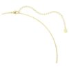 Colgante Gema con cortes variados, multicolor, chapado en tono dorado Colgante Gema con cortes variados, multicolor, chapado en tono dorado