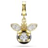 Colgante Idyllia con cortes variados, abeja, multicolor, chapado en tono dorado Colgante Idyllia con cortes variados, abeja, multicolor, chapado en tono dorado