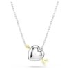 Colgante Idyllia con cortes variados, corazón con flecha, blanco, acabado en metales mixtos Colgante Idyllia con cortes variados, corazón con flecha, blanco, acabado en metales mixtos