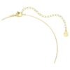 Colgante Idyllia con cortes variados, corazón, llave, rosa, chapado en tono dorado Colgante Idyllia con cortes variados, corazón, llave, rosa, chapado en tono dorado