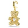 Colgante Idyllia con cortes variados, osito, tono dorado, chapado en tono dorado Colgante Idyllia con cortes variados, osito, tono dorado, chapado en tono dorado