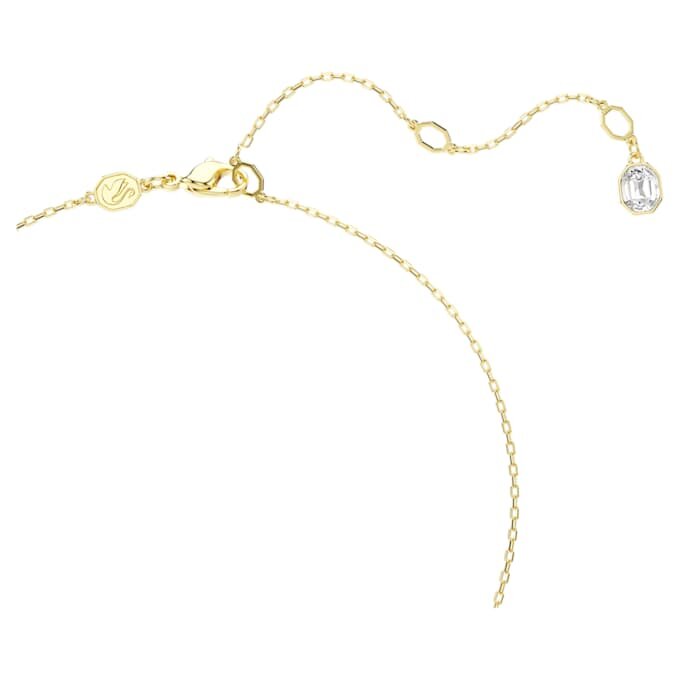 Colgante Idyllia con cortes variados, pavé, mariposa, multicolor, chapado en tono dorado Colgante Idyllia con cortes variados, pavé, mariposa, multicolor, chapado en tono dorado