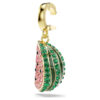 Colgante Idyllia con cortes variados, sandía, multicolor, chapado en tono dorado Colgante Idyllia con cortes variados, sandía, multicolor, chapado en tono dorado