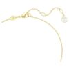 Colgante Idyllia con perlas de cristal, cortes variados, flor, multicolor, chapado en tono dorado Colgante Idyllia con perlas de cristal, cortes variados, flor, multicolor, chapado en tono dorado