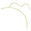Colgante Millenia con corte octogonal, color caramelo, chapado en tono dorado Colgante Millenia con corte octogonal, color caramelo, chapado en tono dorado