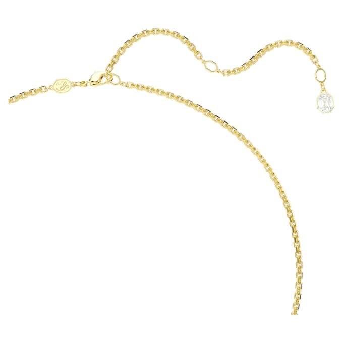 Colgante Millenia con corte octogonal, color caramelo, chapado en tono dorado Colgante Millenia con corte octogonal, color caramelo, chapado en tono dorado
