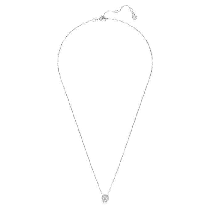 Colgante octogonal con diamantes cultivados en laboratorio, 0,5 ct en total, forma octogonal, oro blanco de 14K Colgante octogonal con diamantes cultivados en laboratorio, 0,5 ct en total, forma octogonal, oro blanco de 14K
