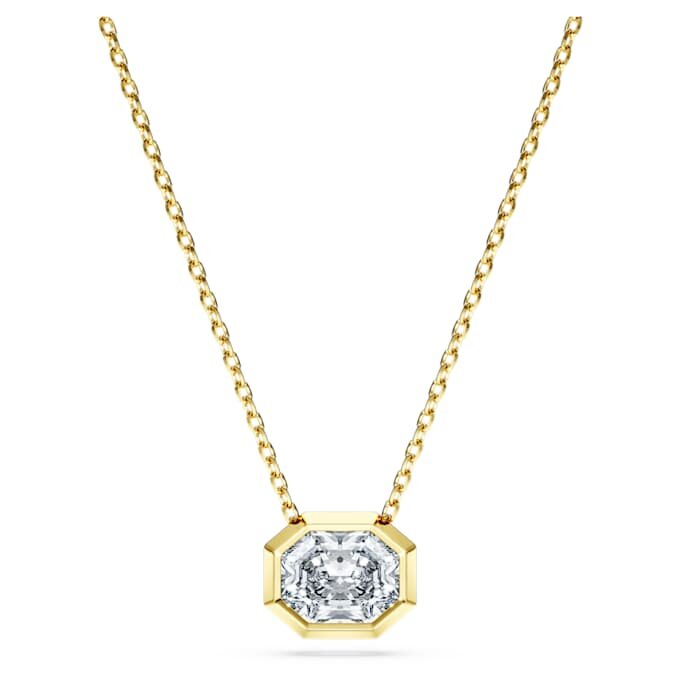 Colgante octogonal con diamantes cultivados en laboratorio de 1,0 ct en total, forma octogonal, oro amarillo de 14K Colgante octogonal con diamantes cultivados en laboratorio de 1,0 ct en total, forma octogonal, oro amarillo de 14K