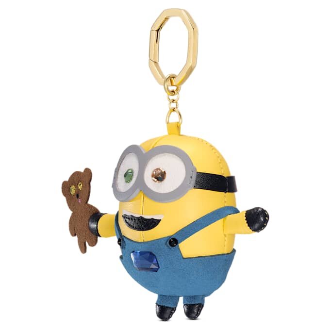 Colgante para bolso de los Minions multicolor, chapado en tono dorado Colgante para bolso de los Minions multicolor, chapado en tono dorado