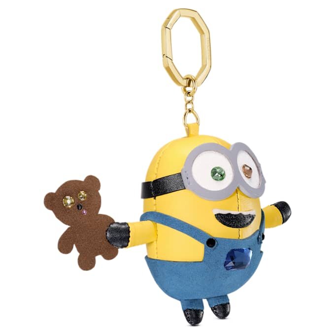 Colgante para bolso de los Minions multicolor, chapado en tono dorado Colgante para bolso de los Minions multicolor, chapado en tono dorado