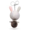 Colgante para bolso Mathilde Rabbit, gris, acero inoxidable Colgante para bolso Mathilde Rabbit, gris, acero inoxidable