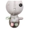 Colgante para bolso Mathilde Rabbit, gris, acero inoxidable Colgante para bolso Mathilde Rabbit, gris, acero inoxidable