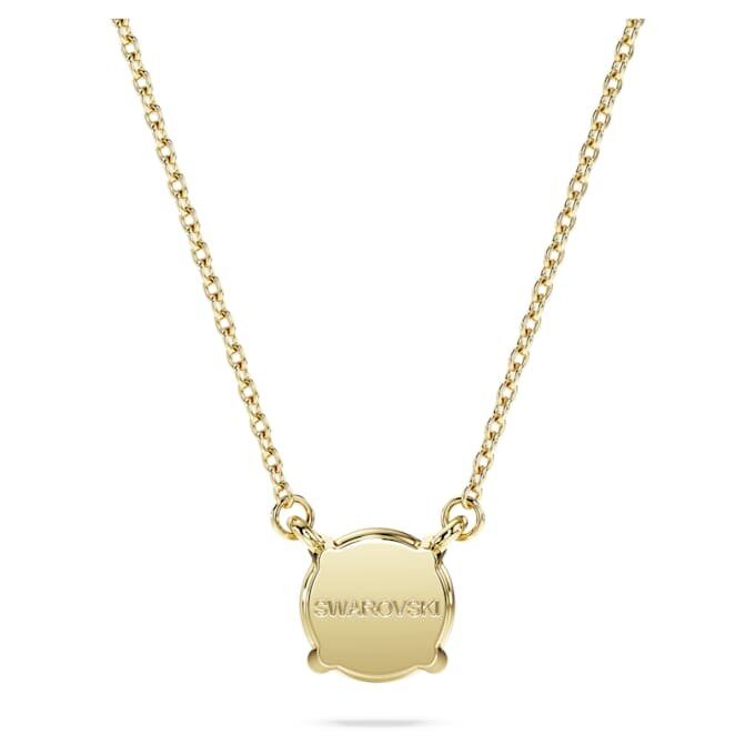 Colgante solitario «Eternity» con diamantes cultivados en laboratorio, 1 Ct en total, forma redonda, oro amarillo de 14K Colgante solitario «Eternity» con diamantes cultivados en laboratorio, 1 Ct en total, forma redonda, oro amarillo de 14K