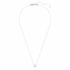 Colgante solitario «Eternity» con diamantes cultivados en laboratorio, 1 Ct en total, forma redonda, oro blanco de 14K Colgante solitario «Eternity» con diamantes cultivados en laboratorio, 1 Ct en total, forma redonda, oro blanco de 14K