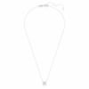 Colgante solitario «Eternity» con diamantes cultivados en laboratorio (2 ct en total), forma redonda, oro blanco de 14K Colgante solitario «Eternity» con diamantes cultivados en laboratorio (2 ct en total), forma redonda, oro blanco de 14K