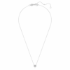 Colgante solitario Eternity Halo con diamantes cultivados en laboratorio, 0,23 ct en total, forma redonda, plata de ley Colgante solitario Eternity Halo con diamantes cultivados en laboratorio, 0,23 ct en total, forma redonda, plata de ley
