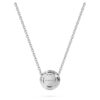 Colgante solitario Eternity Halo con diamantes cultivados en laboratorio, 0,23 ct en total, forma redonda, plata de ley Colgante solitario Eternity Halo con diamantes cultivados en laboratorio, 0,23 ct en total, forma redonda, plata de ley
