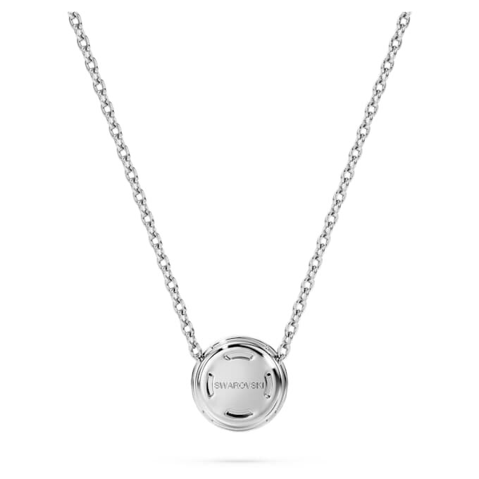 Colgante solitario Eternity Halo con diamantes cultivados en laboratorio, 0,23 ct en total, forma redonda, plata de ley Colgante solitario Eternity Halo con diamantes cultivados en laboratorio, 0,23 ct en total, forma redonda, plata de ley