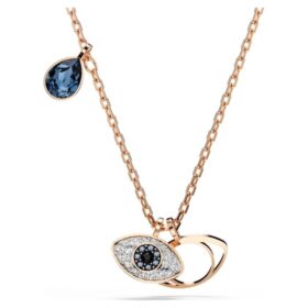 Colgante «Symbolica Eye», multicolor, chapado en tono oro rosa