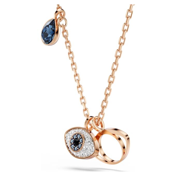 Colgante «Symbolica Eye», multicolor, chapado en tono oro rosa Colgante «Symbolica Eye», multicolor, chapado en tono oro rosa