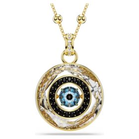 Colgante Symbolica «Ojo del mal», mediano, multicolor, chapado en tono dorado