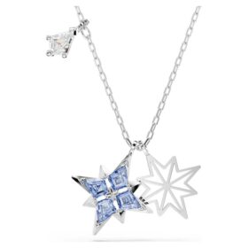 Colgante Symbolica Star, azul, chapado en rodio Colgante Symbolica Star, azul, chapado en rodio
