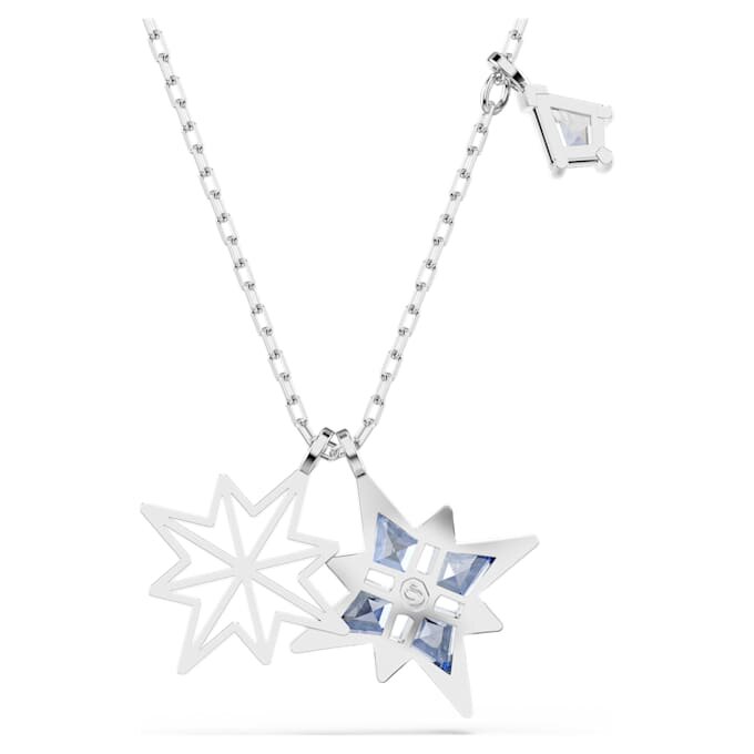 Colgante Symbolica Star, azul, chapado en rodio Colgante Symbolica Star, azul, chapado en rodio