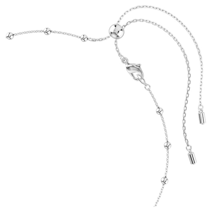 Colgante «Una Angelic» de corte redondo, motivos a doble cara, blanco, chapado en rodio Colgante «Una Angelic» de corte redondo, motivos a doble cara, blanco, chapado en rodio