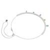 Collar Ariana Grande x Swarovski con cortes variados, multicolor, chapado en rodio