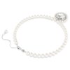Collar Ariana Grande X Swarovski con perla de cristal, corte en forma de corazón, corazón, blanco, chapado en rodio Collar Ariana Grande X Swarovski con perla de cristal, corte en forma de corazón, corazón, blanco, chapado en rodio