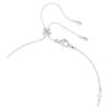 Collar «Ariana Grande X Swarovski Y» con cortes mixtos, perla de cristal, corazón, blanco, chapado en rodio Collar «Ariana Grande X Swarovski Y» con cortes mixtos, perla de cristal, corazón, blanco, chapado en rodio