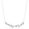 Collar Constella con cortes variados, blanco, chapado en rodio Collar Constella con cortes variados, blanco, chapado en rodio