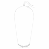 Collar Constella con cortes variados, blanco, chapado en rodio Collar Constella con cortes variados, blanco, chapado en rodio